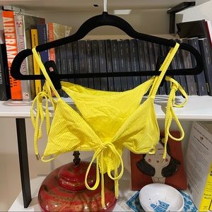 Monday Swimwear Yellow Bikini